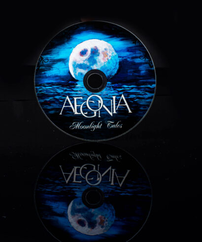 Диск на албум „Moonlight Tales'' на група AEGONIA